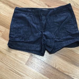 Dark denim gap shorts